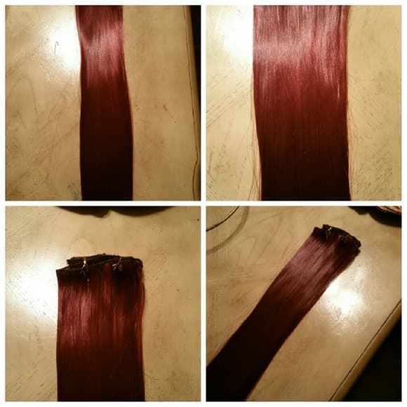 Full Head Clip in Extension Pick your color!! - Thumbnail 2