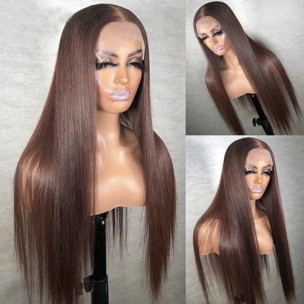 Brown Beauty Lace Front Wig - Thumbnail 3