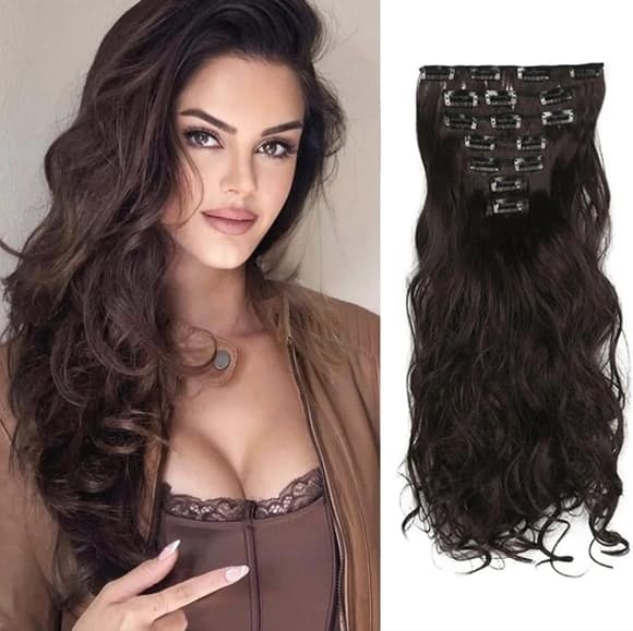 Beautiful Full Head Clip in Extension - Thumbnail 2