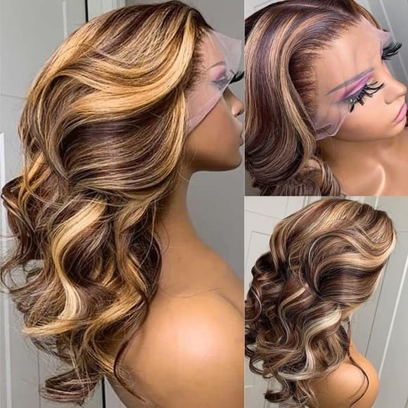 Brazilian Bodywave Human Lacefront Wig - Thumbnail 5