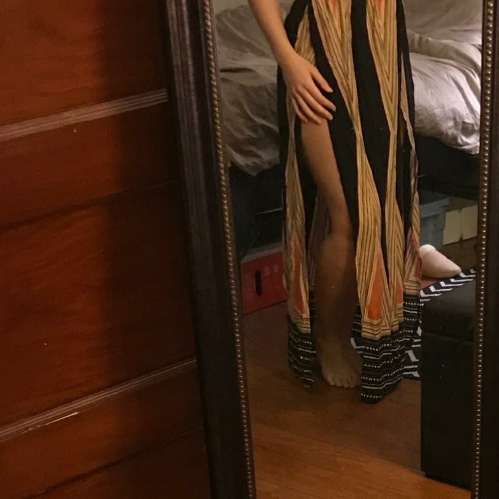 Boho Beauty Halter Dress - Thumbnail 4