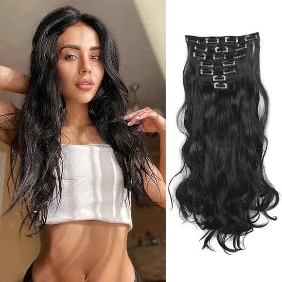Beautiful Full Head Clip in Extension - Thumbnail 2