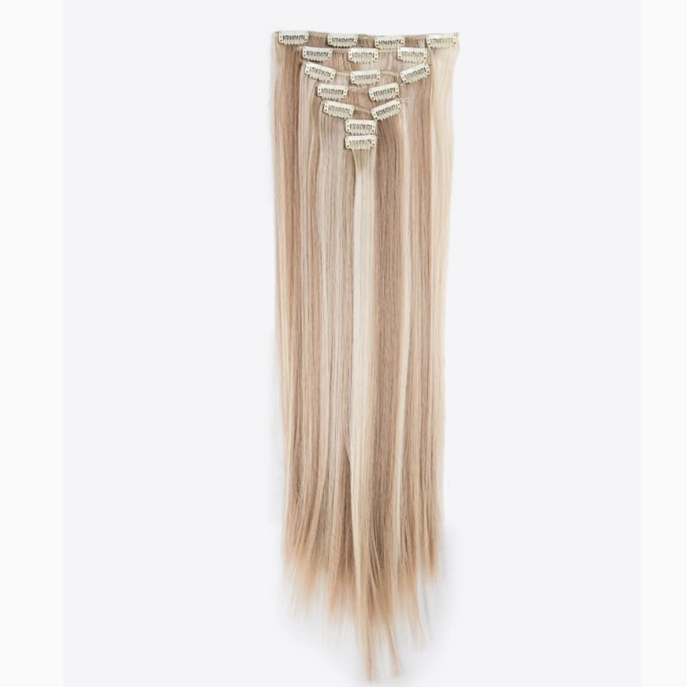 Blonde Beauty Full Head Clip in Extension - Thumbnail 2