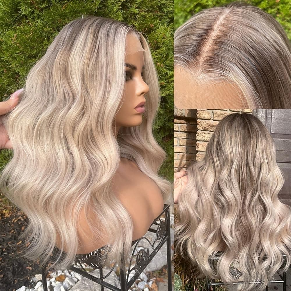 Pre-Plucked Blonde Virgin Human Hair Full Lace Wig!! - Thumbnail 2
