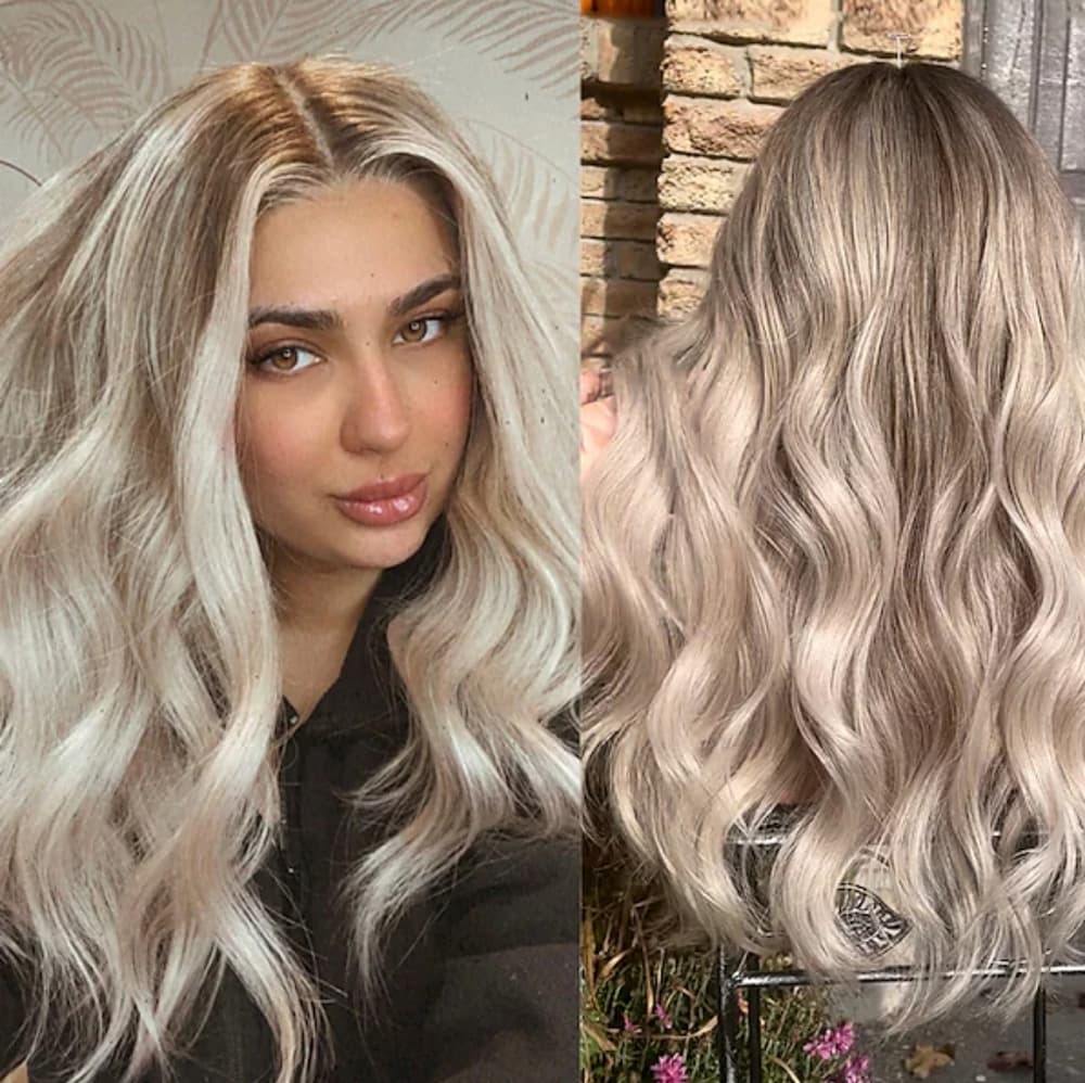 Pre-Plucked Blonde Virgin Human Hair Full Lace Wig!! - Thumbnail 3