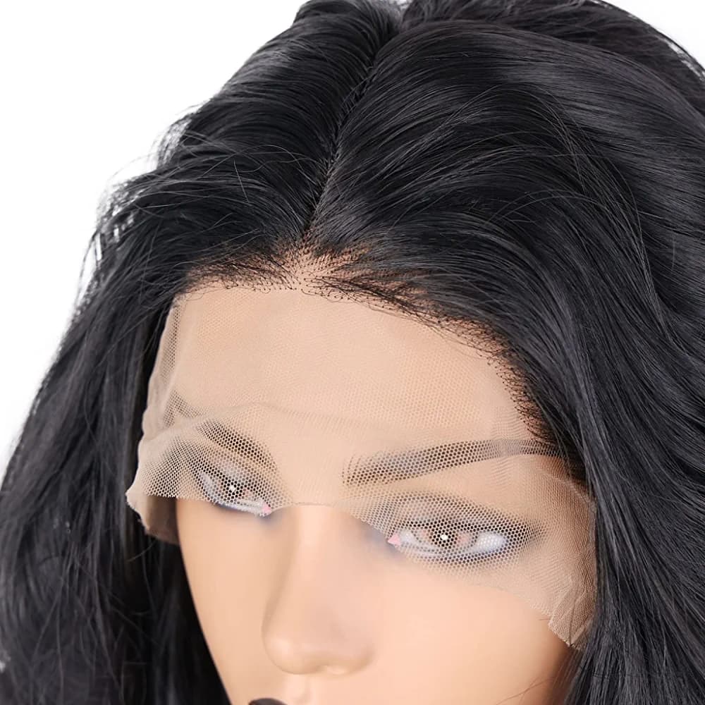 13×4 Black LaceFront Wig 20-24 inches!! #1b - Thumbnail 2