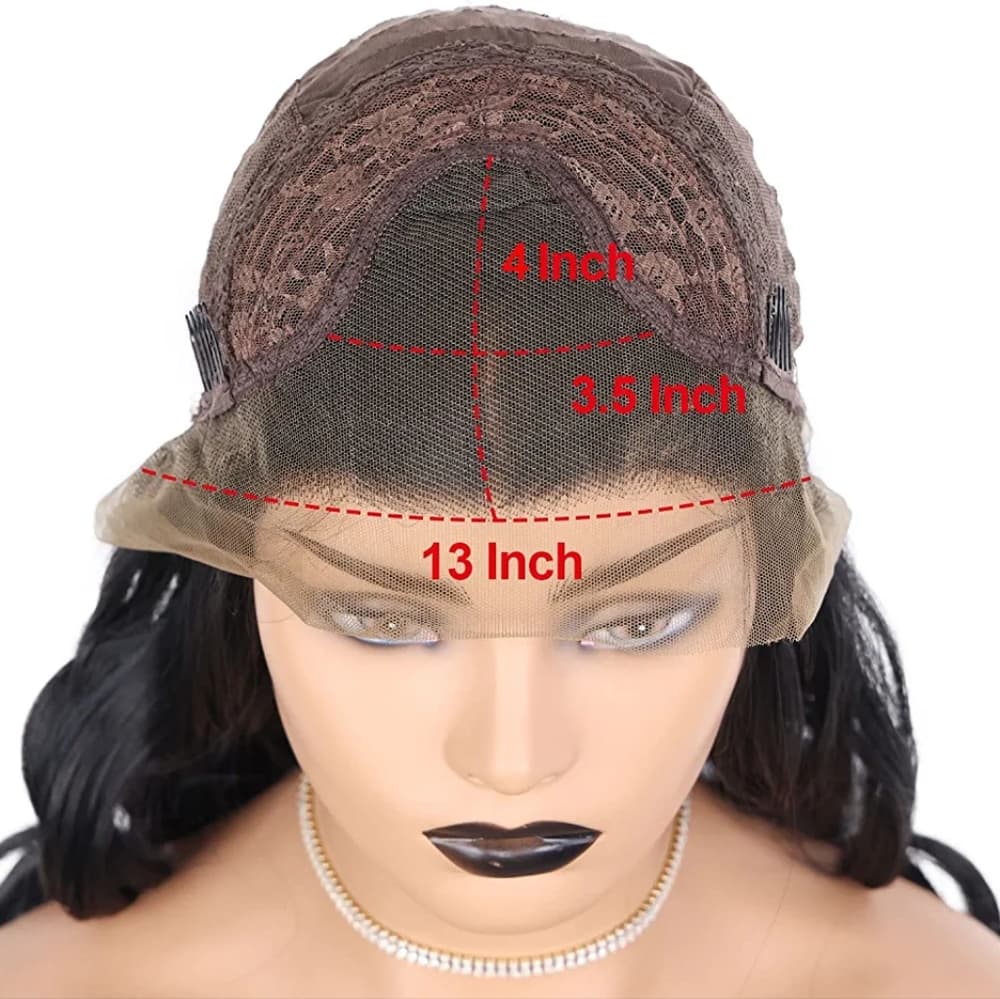 13×4 Black LaceFront Wig 20-24 inches!! #1b - Thumbnail 3