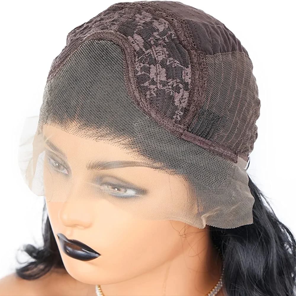 13×4 Black LaceFront Wig 20-24 inches!! #1b - Thumbnail 4