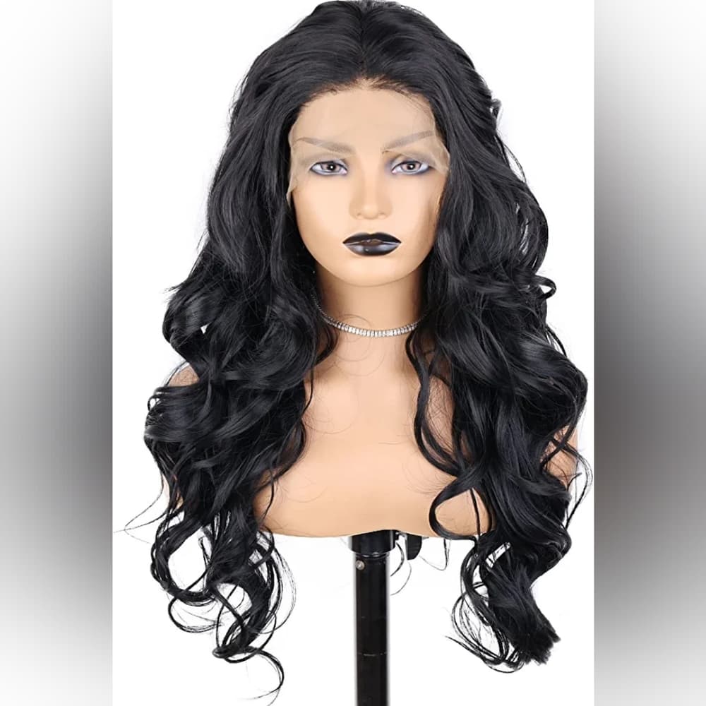 13×4 Black LaceFront Wig 20-24 inches!! #1b
