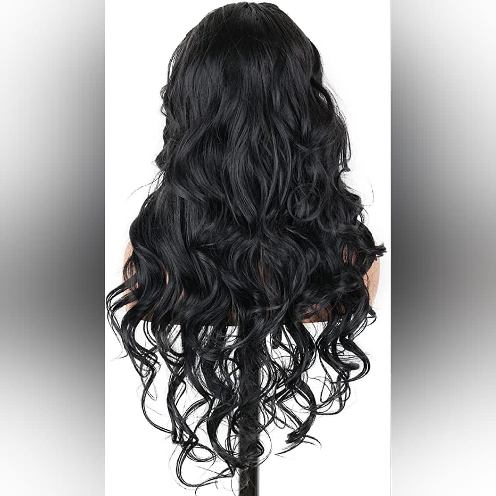 13×4 Black LaceFront Wig 20-24 inches!! #1b - Thumbnail 6