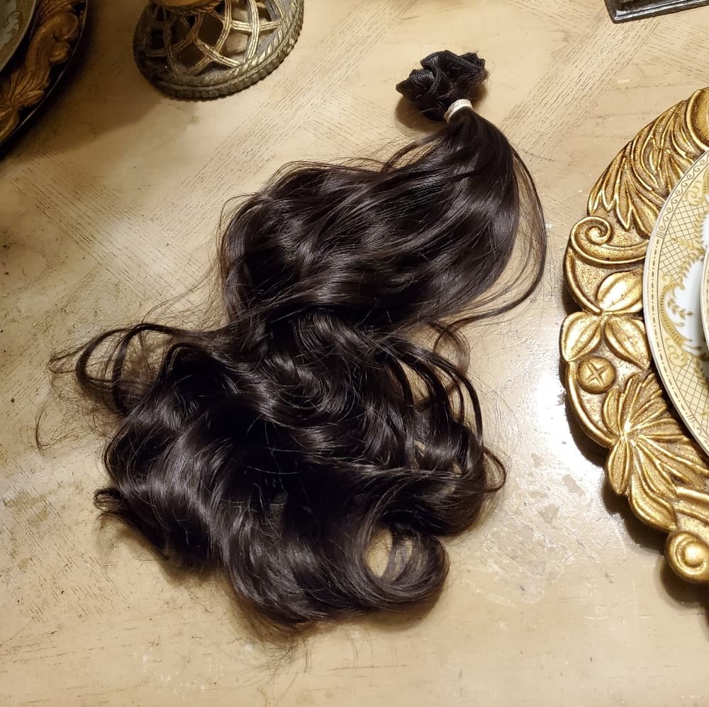 Dark Brown Full Head clip in Extension - Thumbnail 3