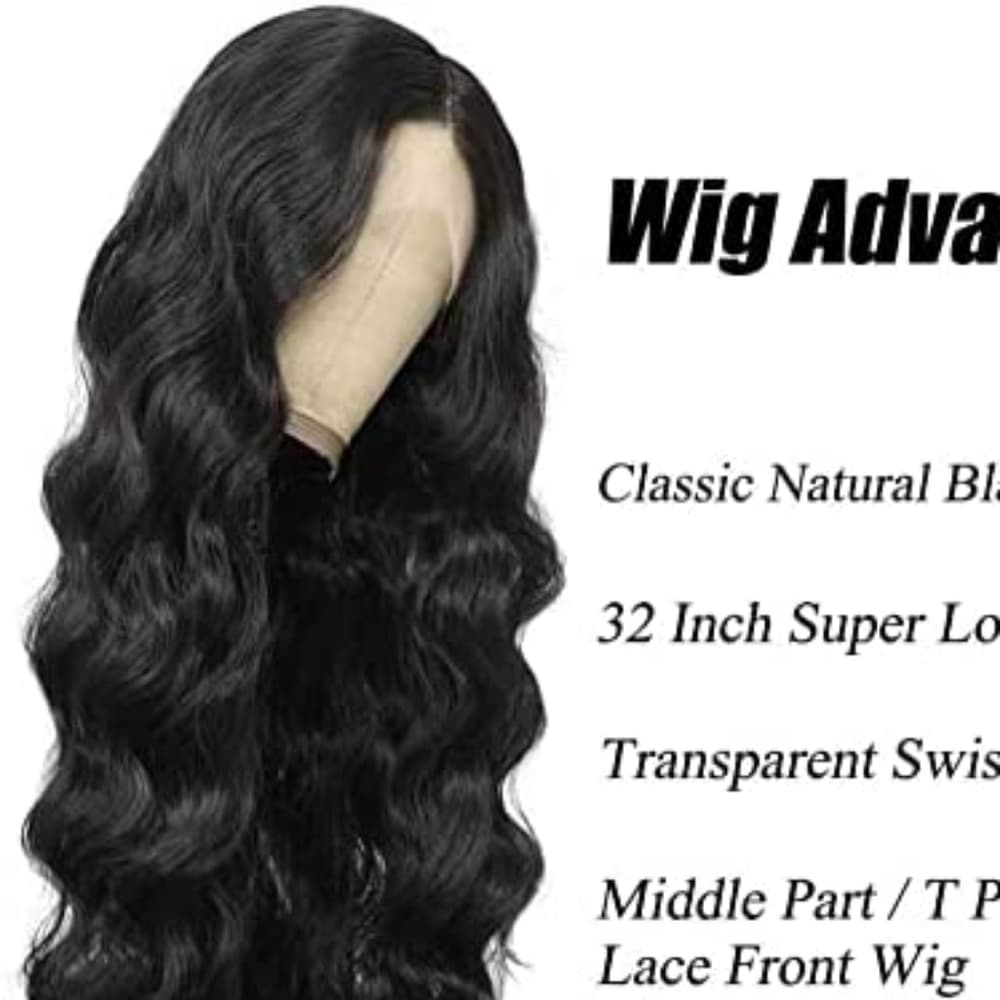 Black LaceFront Wig 32-34 inches!! - Thumbnail 5