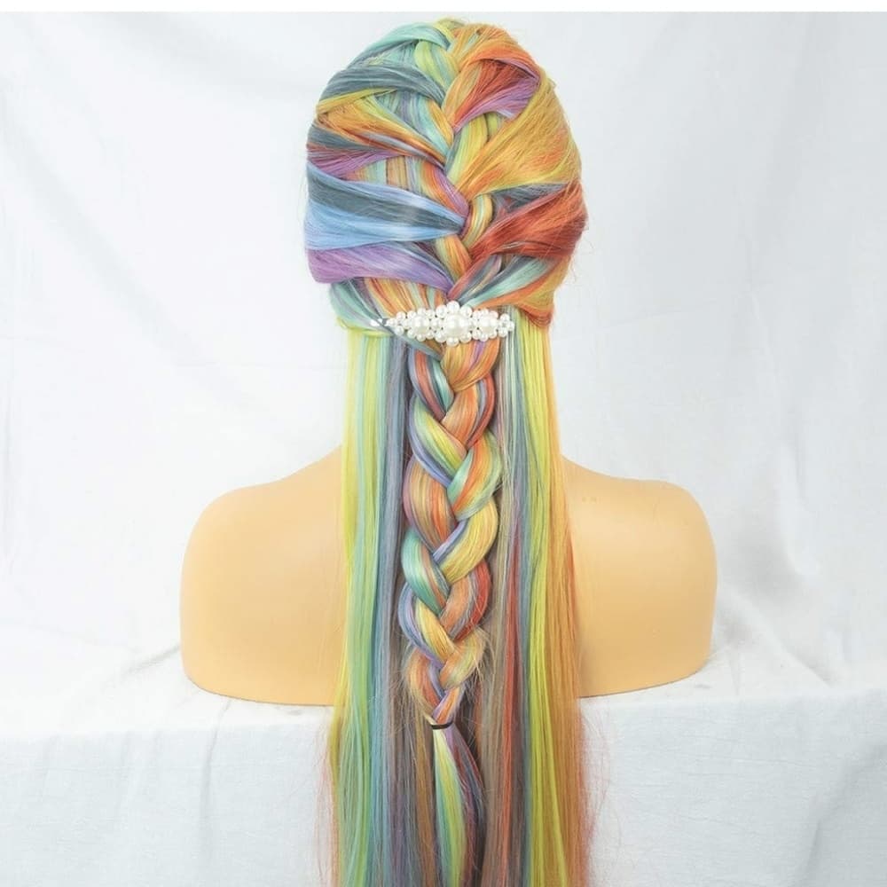 Rainbow Beauty Lace Front Wig - Thumbnail 5