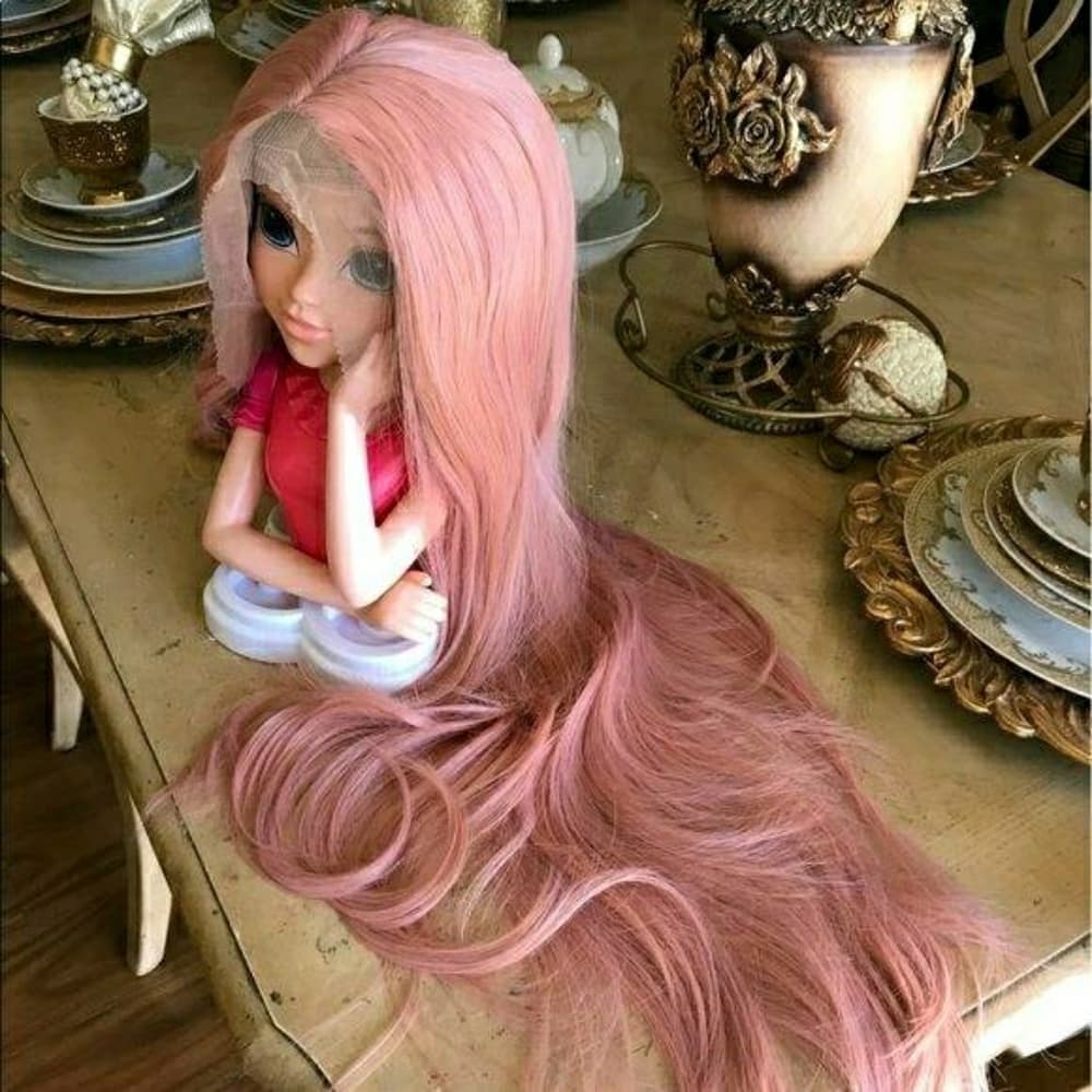 Pink Beauty Lace Front Wig - Thumbnail 4