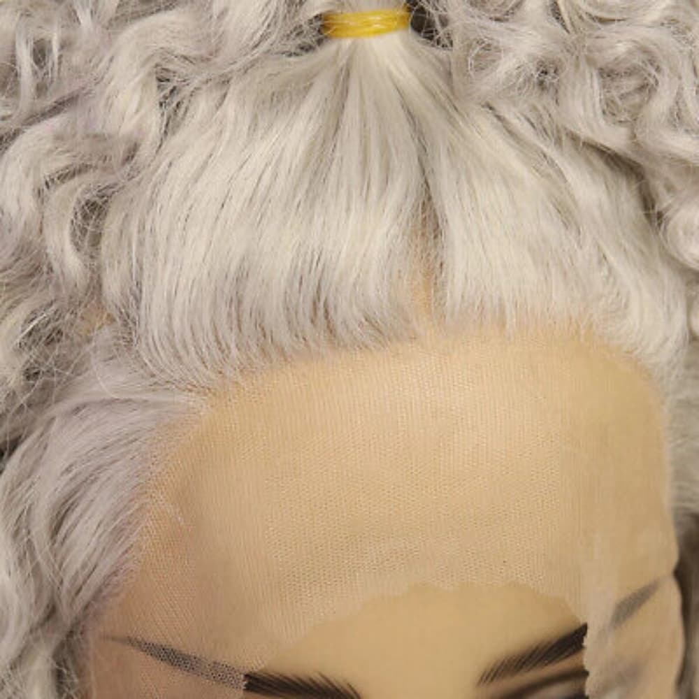 Gray Blonde Beauty Lace Front Wig - Thumbnail 4
