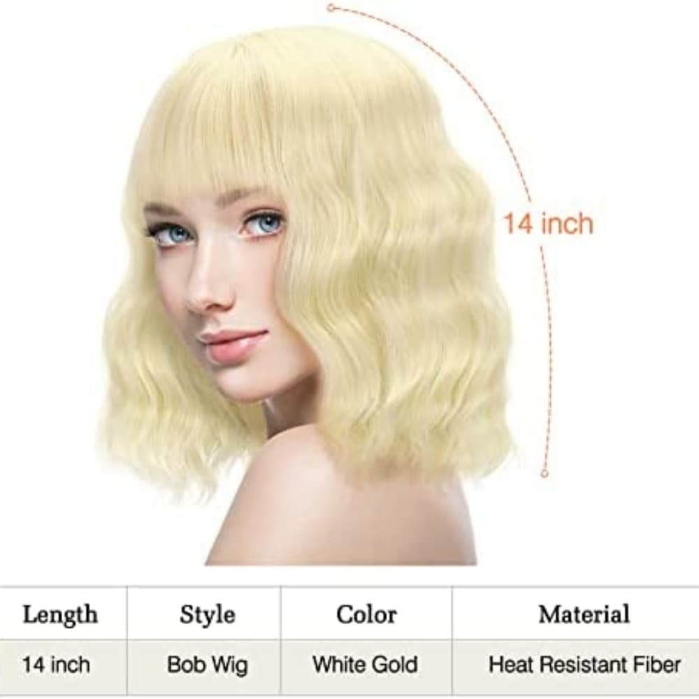 Blonde Beauty Waves Full Wig - Thumbnail 4
