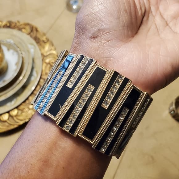 Black Gold Bracelet Set - Thumbnail 7