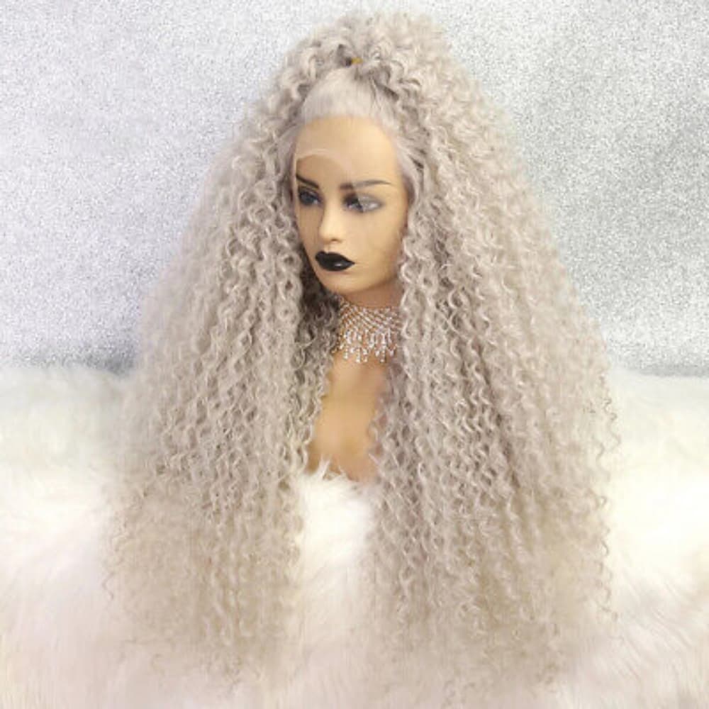 Gray Blonde Beauty Lace Front Wig - Thumbnail 2