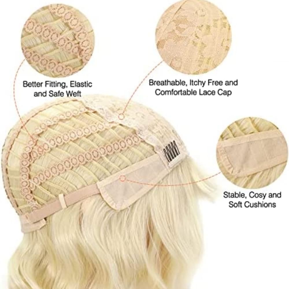 Blonde Beauty Waves Full Wig - Thumbnail 3