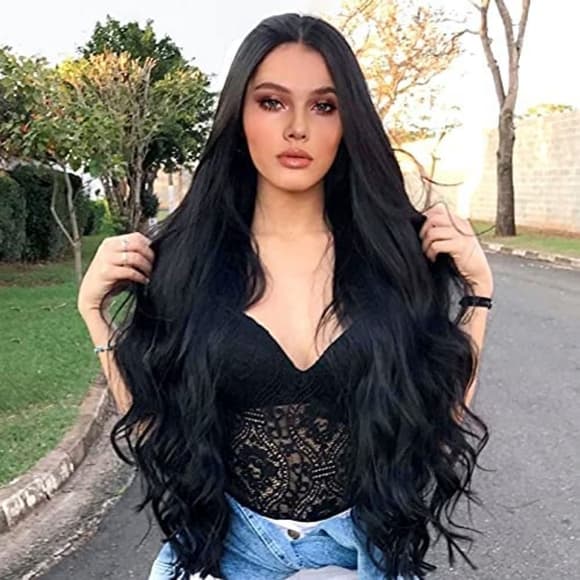 Black Beauty Full Wig - Thumbnail 5