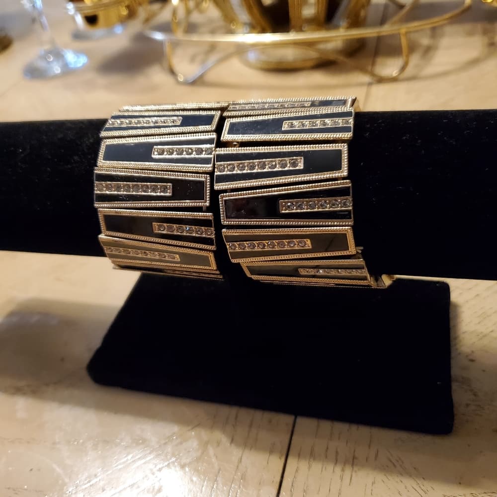 Black Gold Bracelet Set - Thumbnail 2