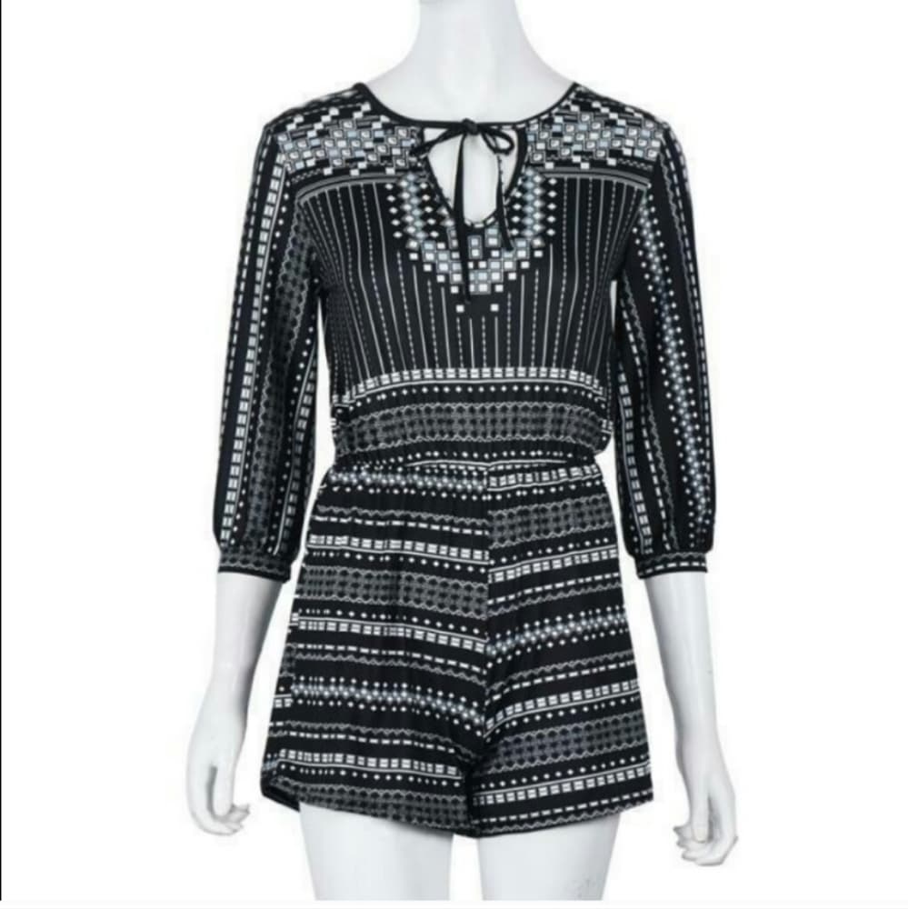 Beautiful Romper Jumpsuit - Thumbnail 5