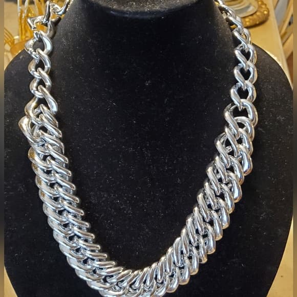 Silver Hanging Necklace - Thumbnail 4