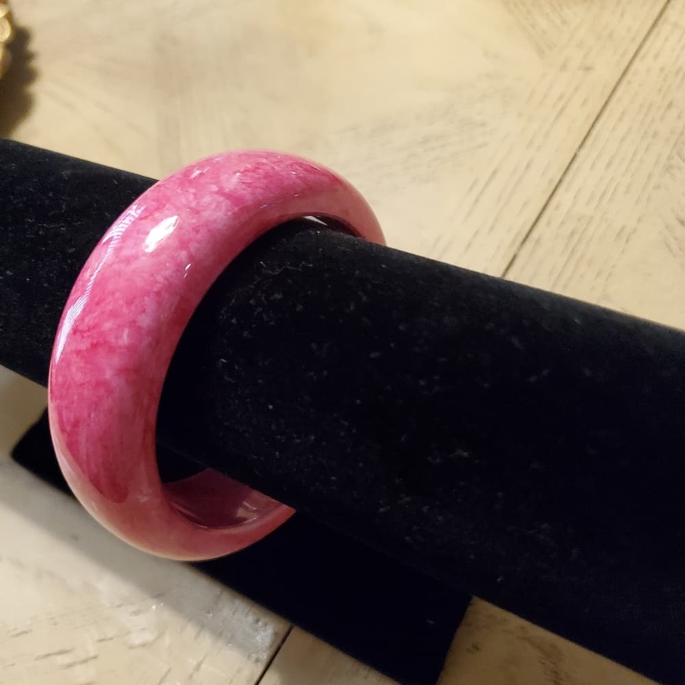 Pink Bangle Bracelet - Thumbnail 4