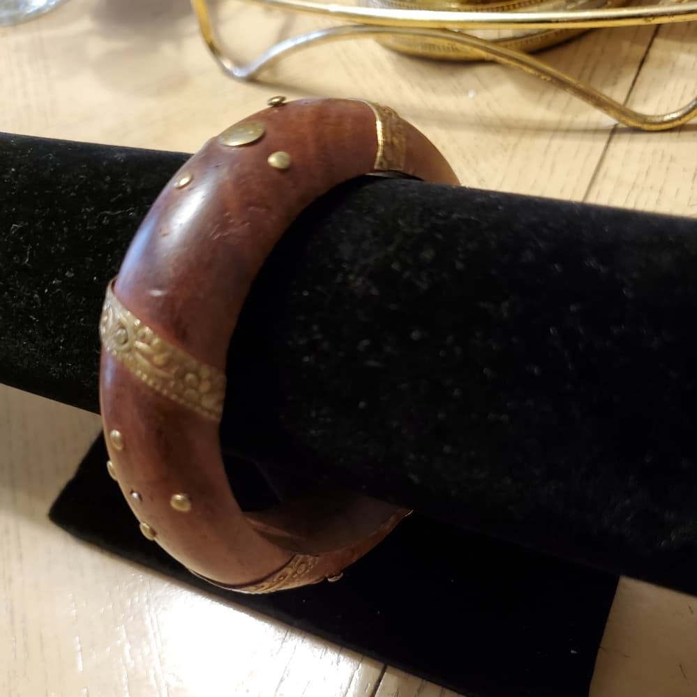 Brown Gold Vintage Bracelet - Thumbnail 2