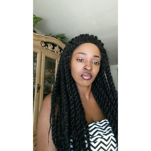Braided Lace Front Wig