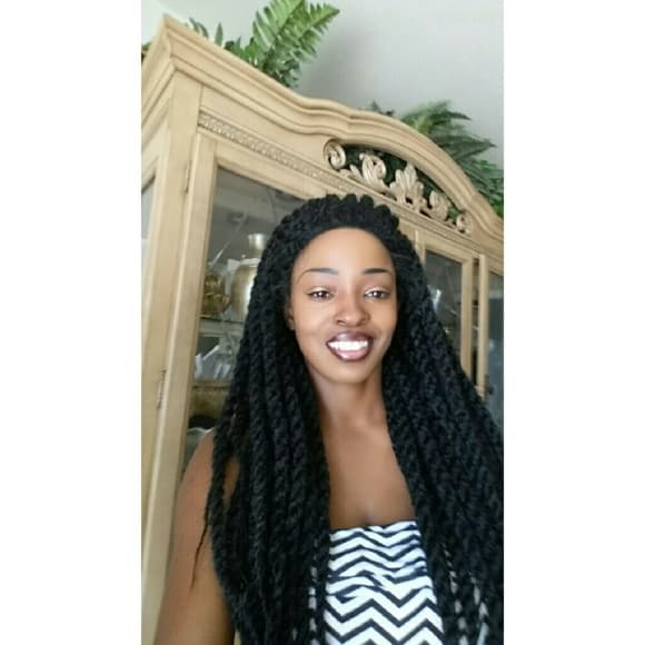 Braided Lace Front Wig - Thumbnail 2