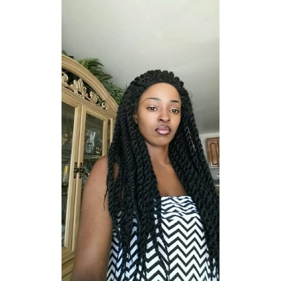 Braided Lace Front Wig - Thumbnail 3