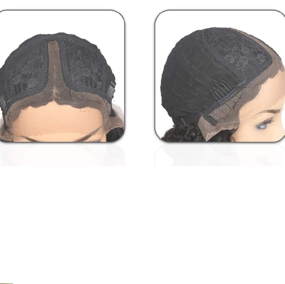 Brazilian Curly Lace Front Wig 14-16 inches!! - Thumbnail 2