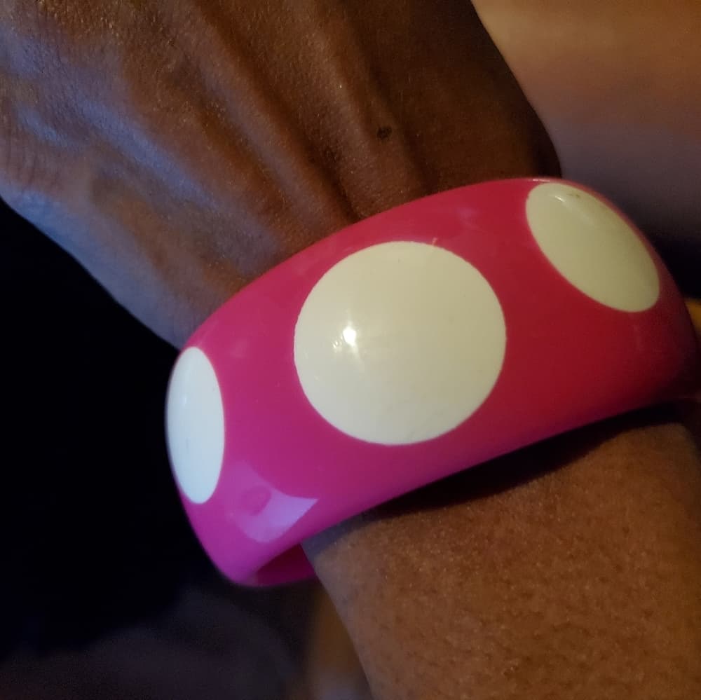 Pink White Bracelet - Thumbnail 2