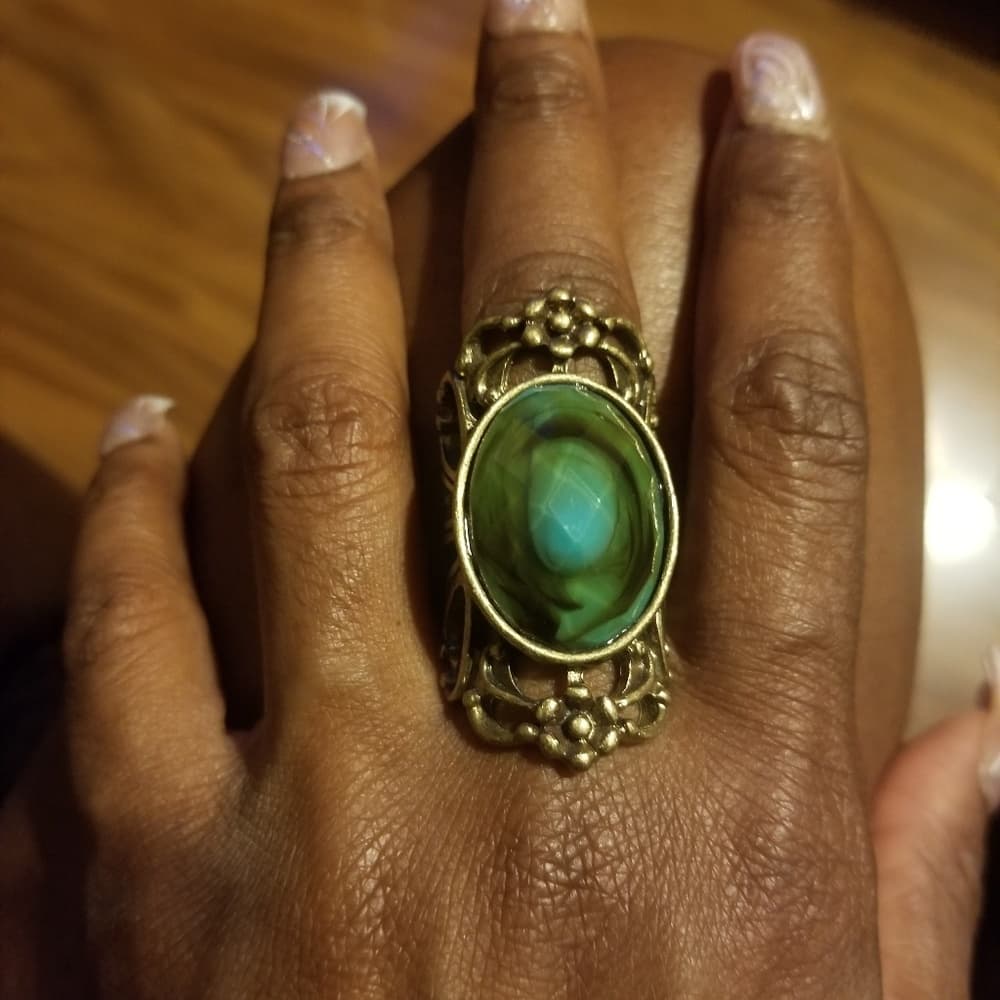 Bohemian Vintage Beauty Ring - Thumbnail 4