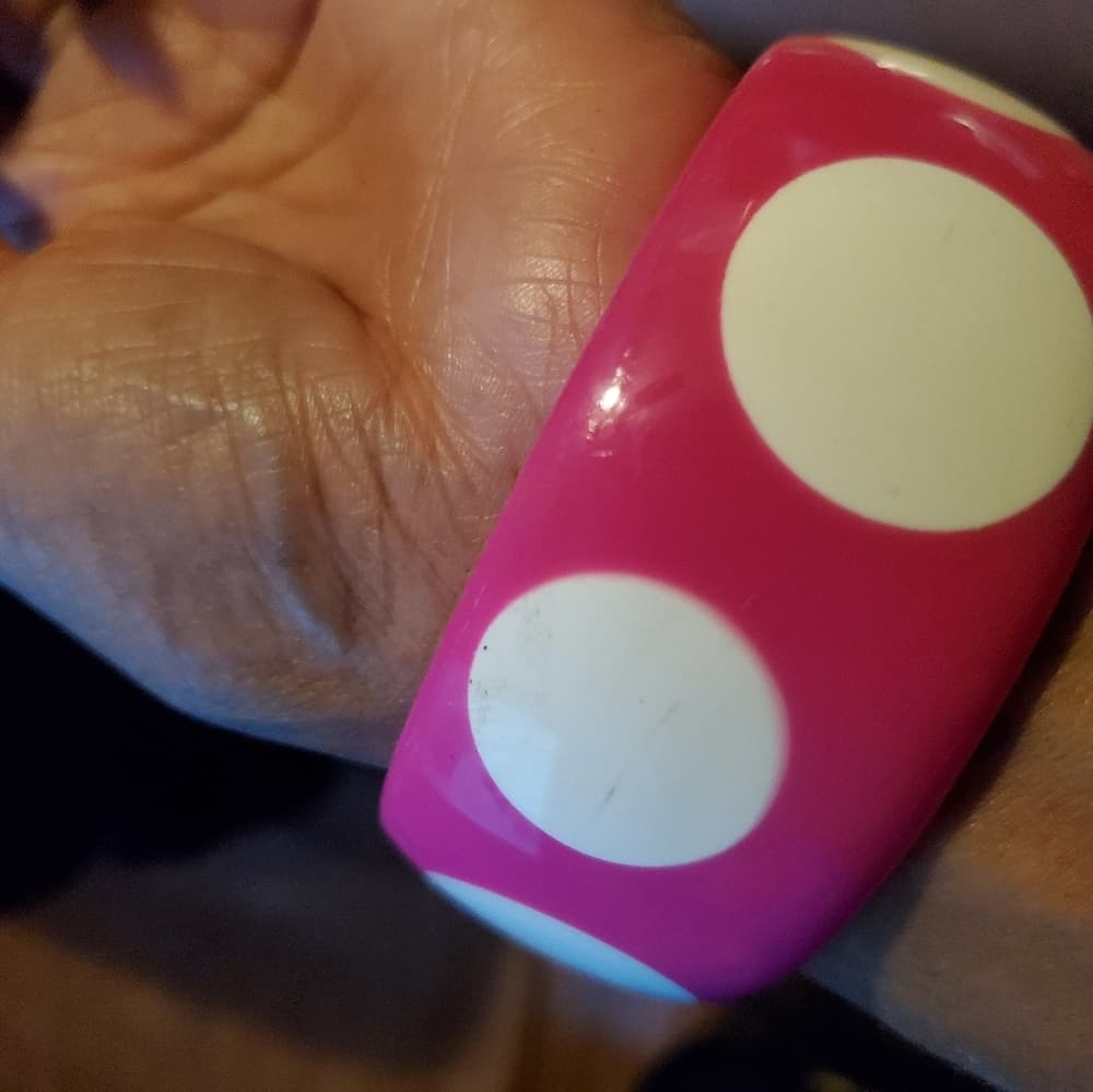 Pink White Bracelet - Thumbnail 4
