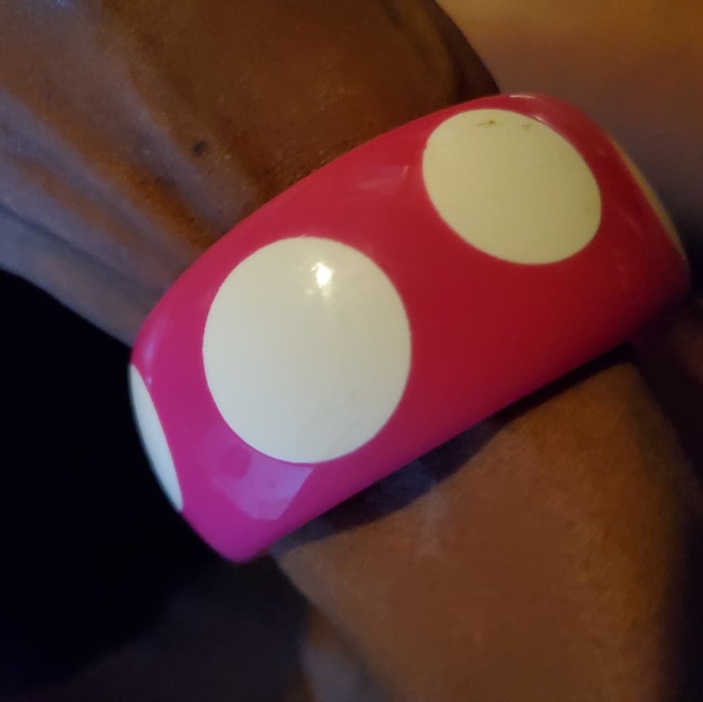 Pink White Bracelet - Thumbnail 3