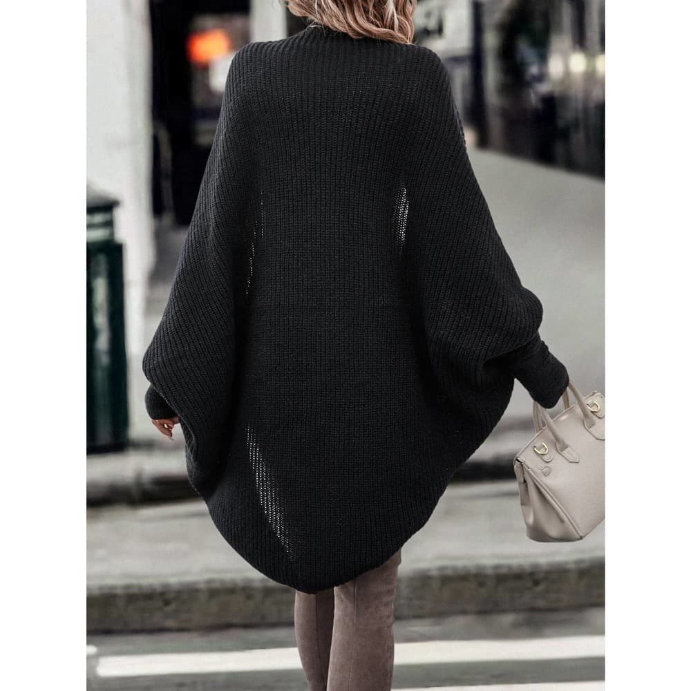 Batwing Sleeve Duster Cardigan - Thumbnail 4