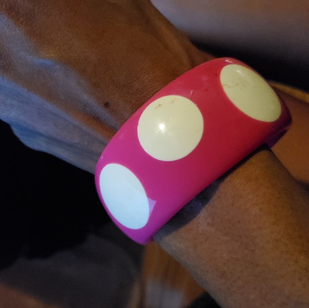 Pink White Bracelet - Thumbnail 5