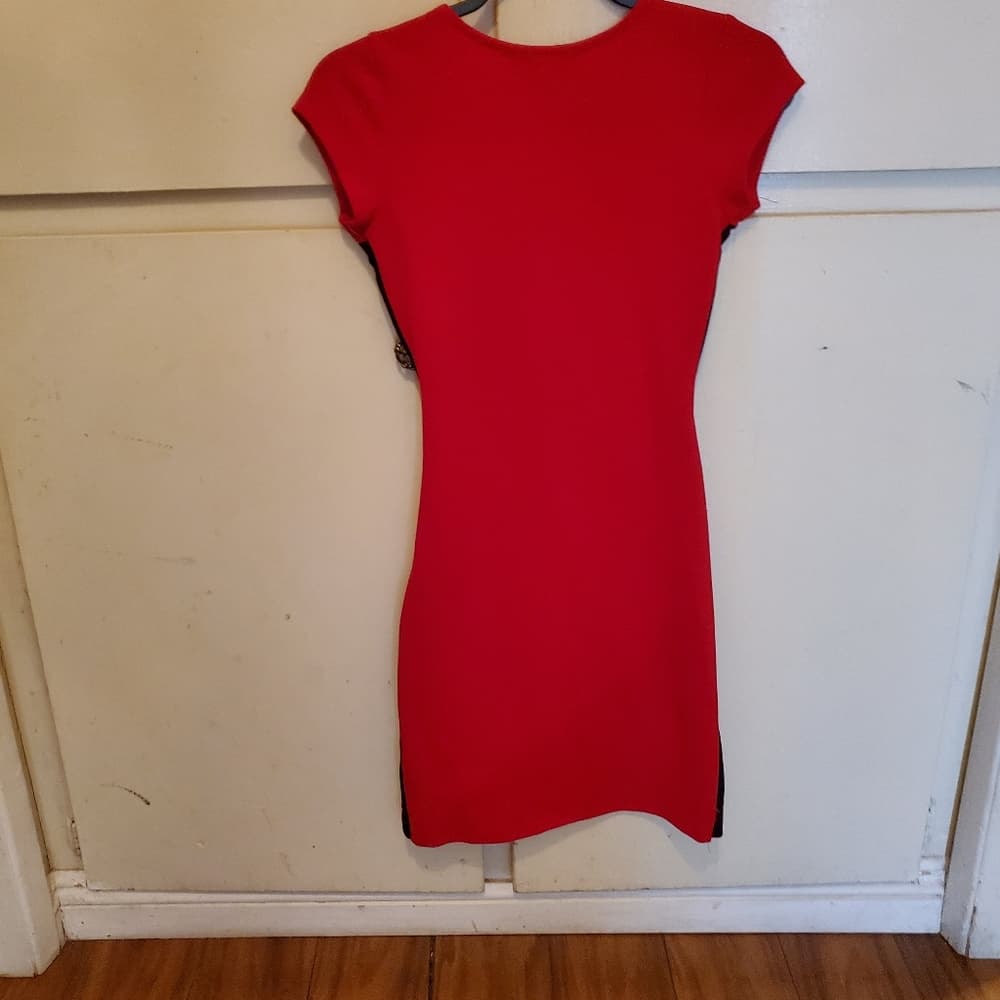 Red Black Dress - Thumbnail 2