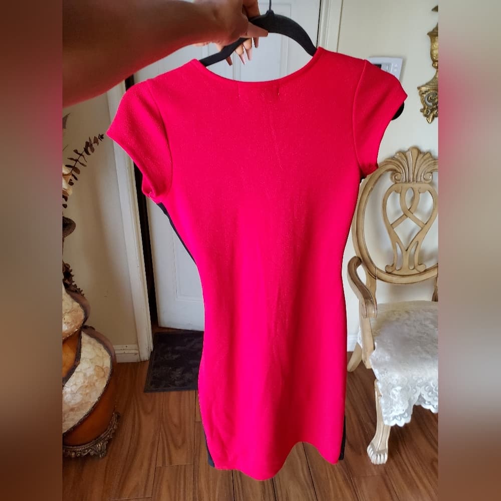 Red Black Dress - Thumbnail 7