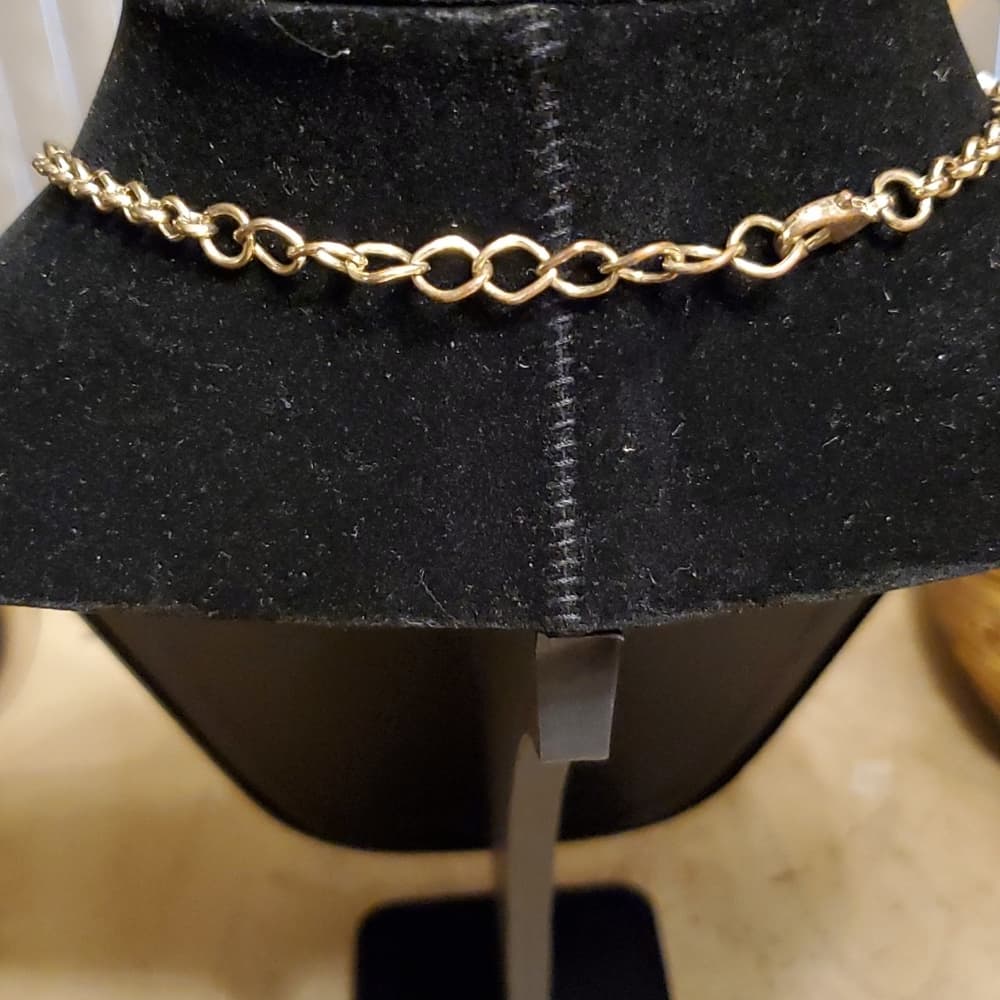 Gold Chains Beauty Necklace - Thumbnail 4
