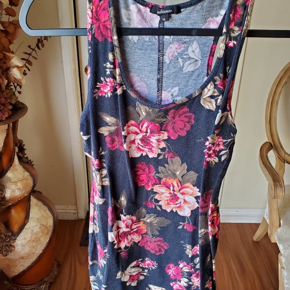 Black Rose Bodycon Dress - Thumbnail 4