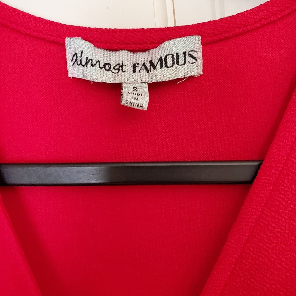 Red Black Dress - Thumbnail 6
