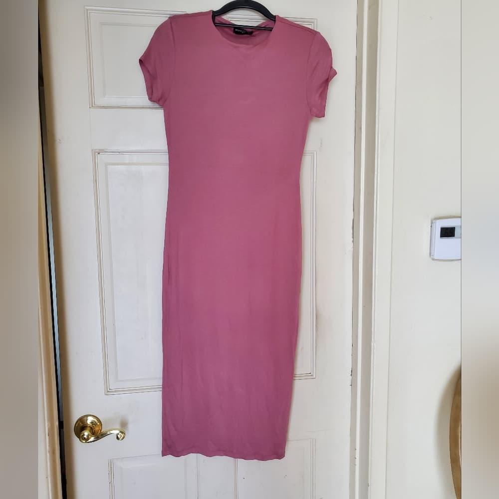 Pink Bodycon Dress - Thumbnail 2