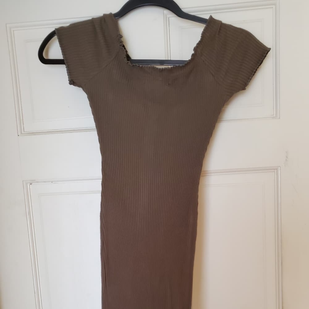 Dark Green Bodycon Dress