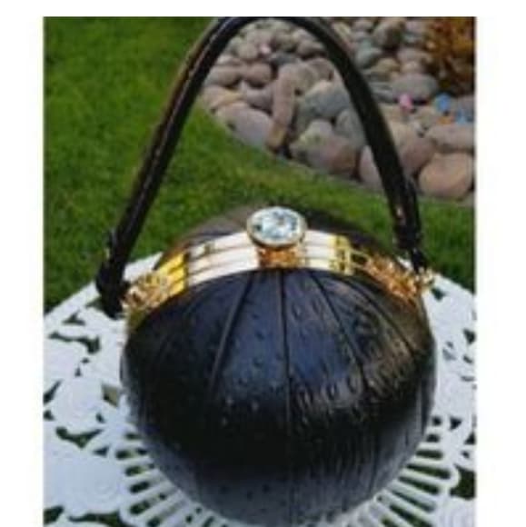 Black Basketball Purse - Thumbnail 4