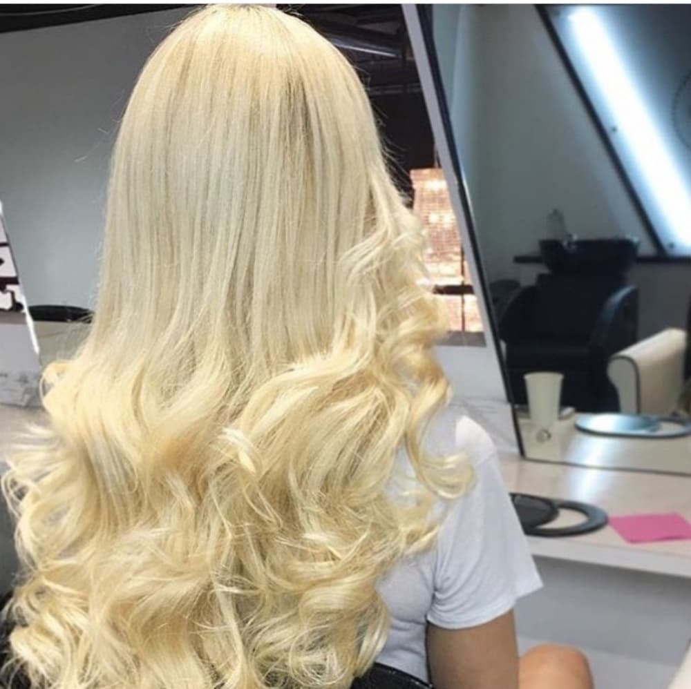 Blonde Beauty Full Head Clip in Extension #613 - Thumbnail 6