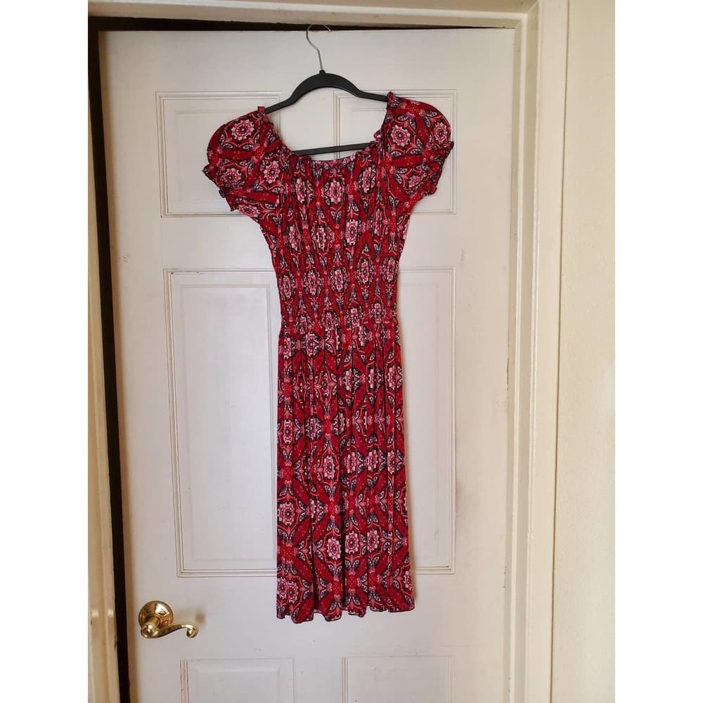 Red Maxi Dress - Thumbnail 3