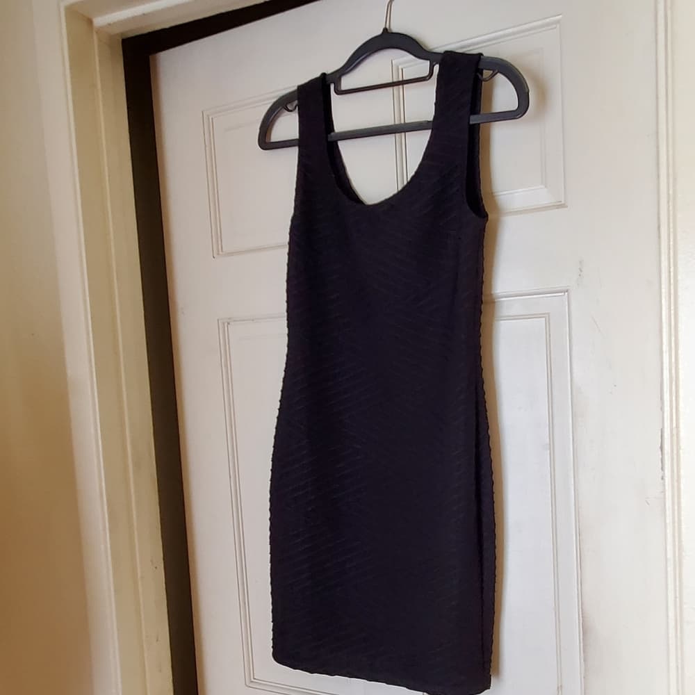 Black Mini Dress - Thumbnail 5